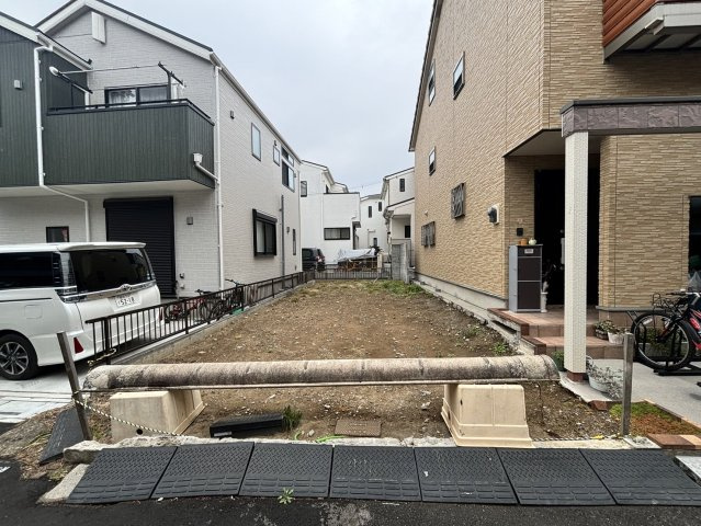 越谷市大沢4丁目土地の外観