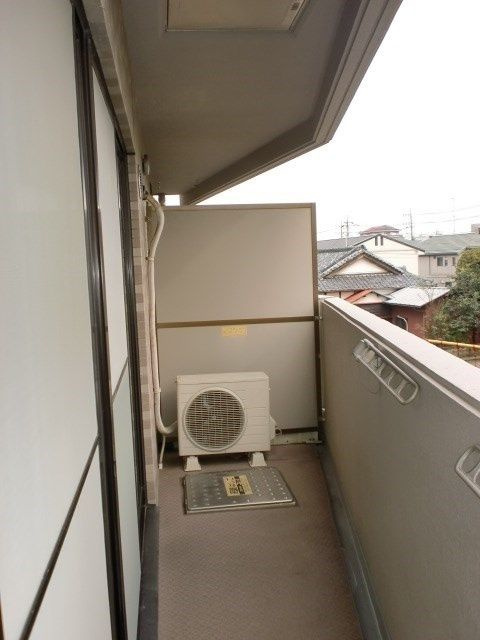 シャトレープランドールのバルコニー