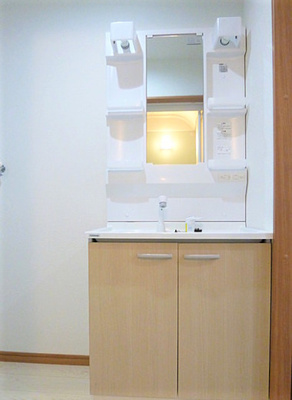 【独立洗面台】 | エスカレント国分 | 独立洗面化粧台が付いています