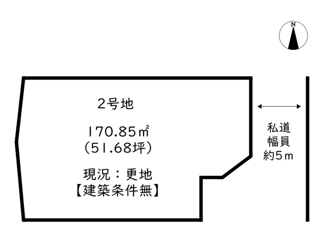 【土地図】 | たつの市誉田町福田／6区画