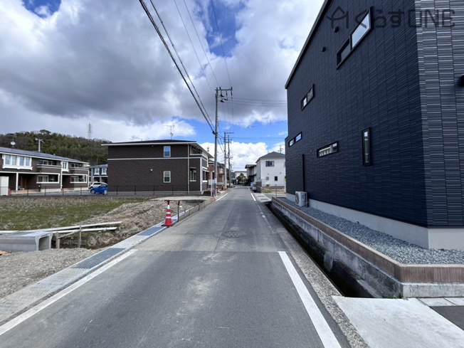 【前面道路含む現地写真】 | たつの市誉田町福田／6区画