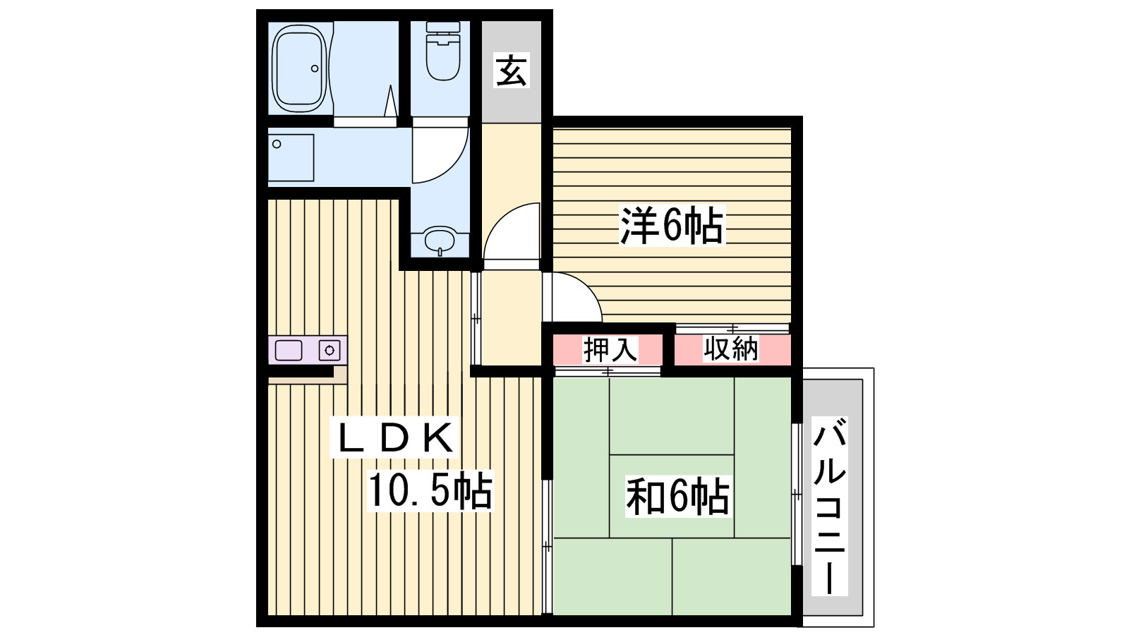 カサ・デ・モリの間取り