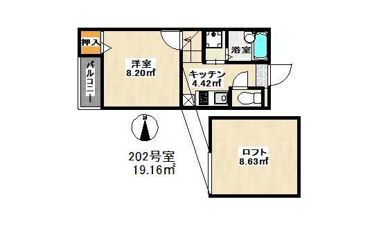 【間取り】 | プライムコート大橋　★プライスホームなら仲介手数料0円です★