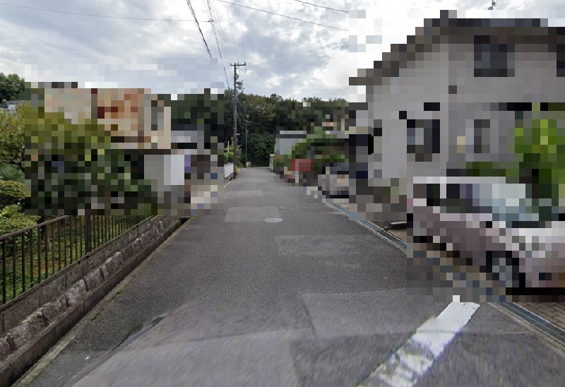 岡崎市滝町字外浦の周辺