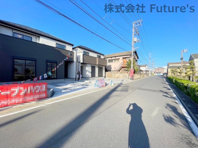 三郷市高州3丁目　新築戸建　全4棟　4号棟の前面道路含む現地写真|前面道路含む現地写真です。