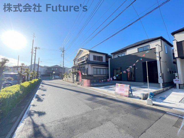 三郷市高州3丁目　新築戸建　全4棟　4号棟の前面道路含む現地写真|前面道路含む現地写真です。