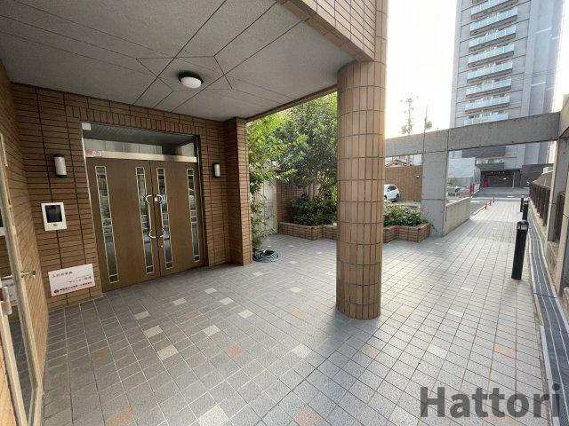 ふじマンションのエントランス