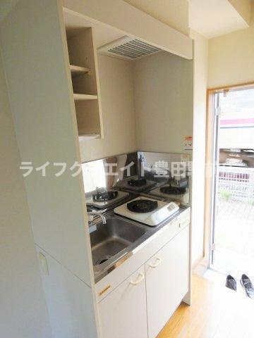 ドリームコート南平のキッチン