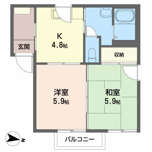 アネックスＹの間取り