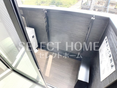 【バルコニー】 | Jack onishiⅠ | お洗濯にも便利なバルコニー付き