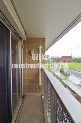 メゾンフォーレのバルコニー