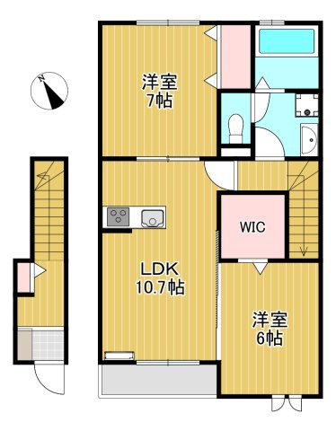メゾンフォーレの間取り
