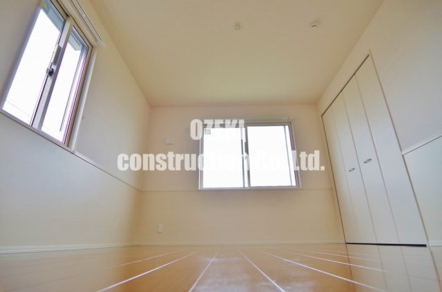 メゾンフォーレの寝室|※写真は角部屋のもの