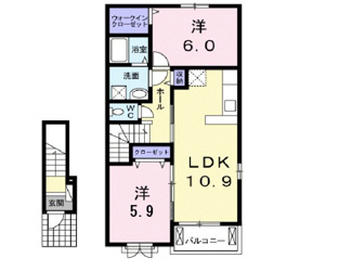 【間取り】 | リバティ　１１ | 間取図