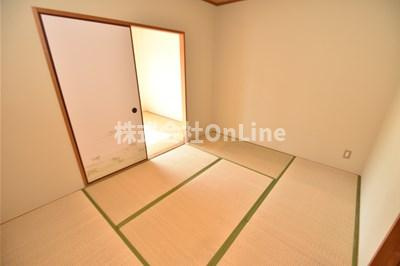八尾市恩智北町２丁目の賃貸マンションの和室
