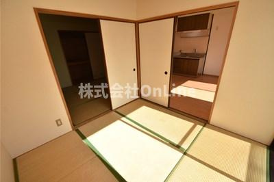 八尾市恩智北町２丁目の賃貸マンションの和室