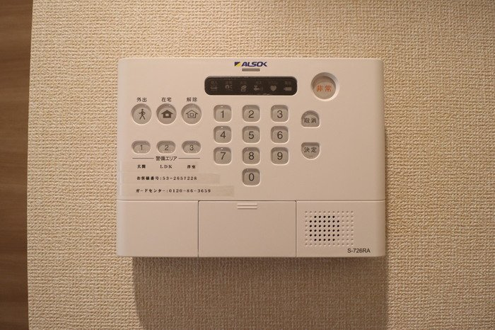 ムーンリバー B棟のセキュリティ