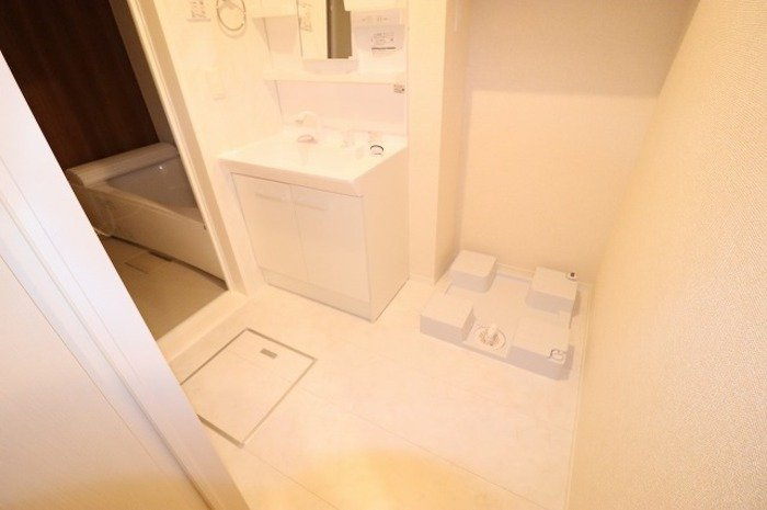 ムーンリバー B棟の独立洗面台