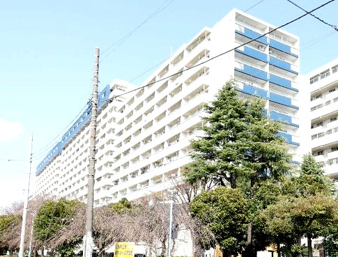 川崎河原町分譲共同ビル14号棟　（川崎市幸区河原町）の外観|外観です　川崎河原町分譲共同ビル14号棟　メゾネットタイプ　2LDK+2WIC　新規リノベーション　昭和50年10月築　家具付き　エアコン設置　