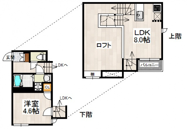 【間取り】 | CB南福岡レクト