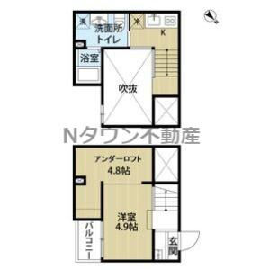 【間取り】 | サンエイブリッジⅡ | 間取りです