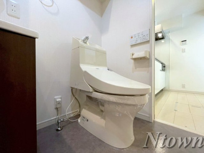 【トイレ】 | サンエイブリッジⅡ | 落ち着いた色調のトイレです