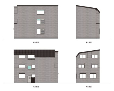 【外観パース】 | CASA MICHIZUKA(カーサ ミチヅカ) 