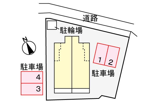 パストラル　　刈谷市の賃貸ならクラスホーム刈谷店の駐車場