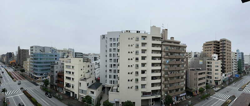 サンサーラ吾妻橋　7階　角　部屋　リ　ノベーション済　家具　エアコン付の展望