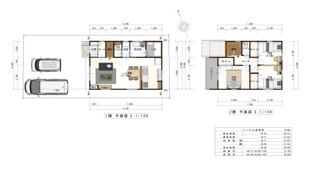 【間取り】 | 南国市田村乙（未入居物件）