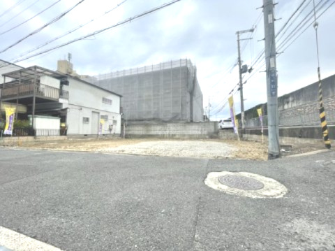 【建築条件付き土地】グラッド・タウン浜町の前面道路含む現地写真|■学研都市線　住道駅まで歩いてすぐの好立地♪♪