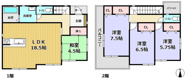 三田市友が丘３丁目　新築戸建