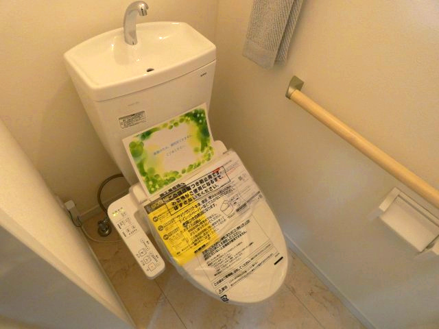 熱田区三番町　新築戸建　５号棟のトイレ|トイレも新品で清潔感があります！