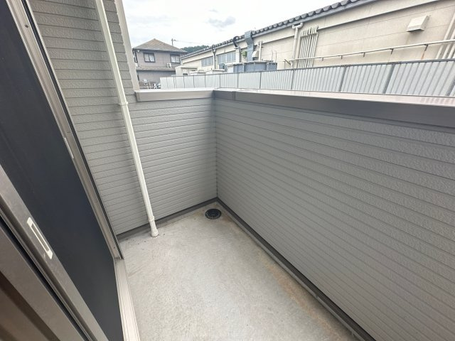カルムメゾンⅡのバルコニー