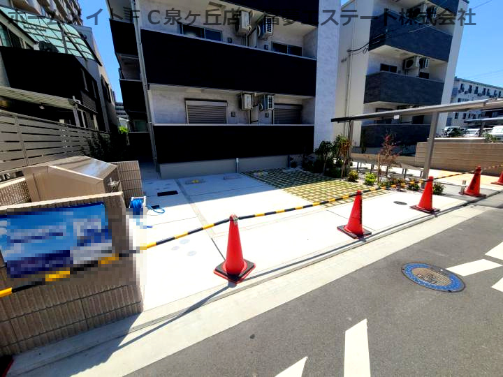 フジパレス堺石津川ノースの駐車場