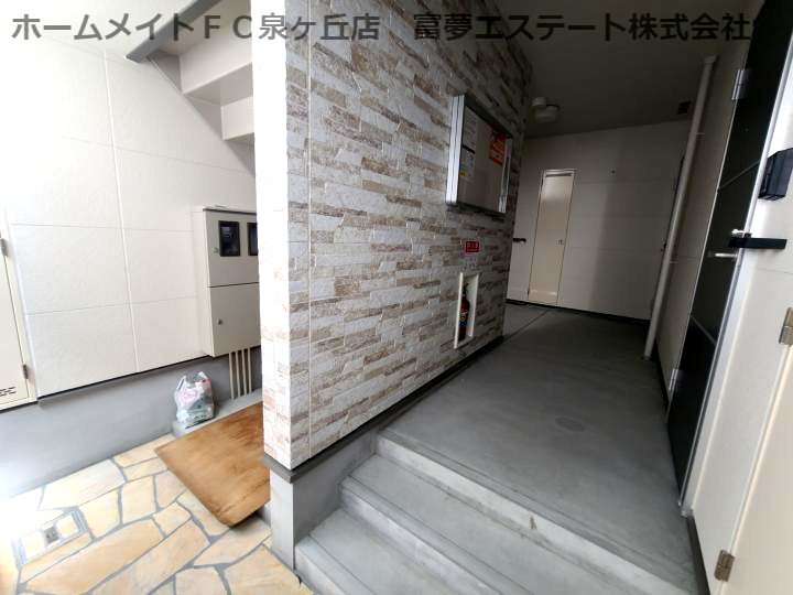 フジパレス堺石津川ノースのロビー