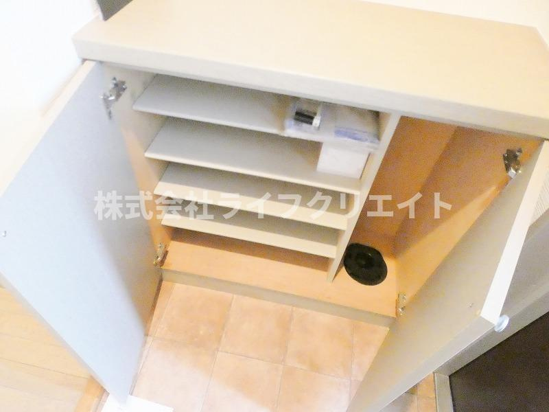 グランシェール豊田の玄関