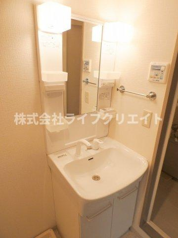 グランシェール豊田の洗面所