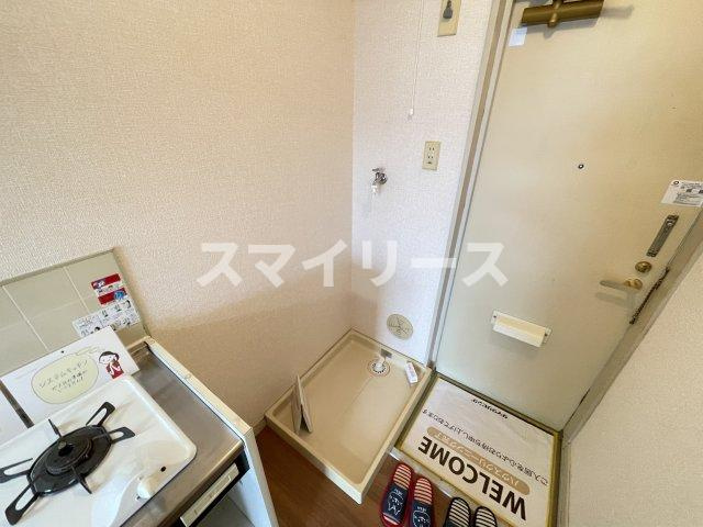 グリーンプラザBの洗面所