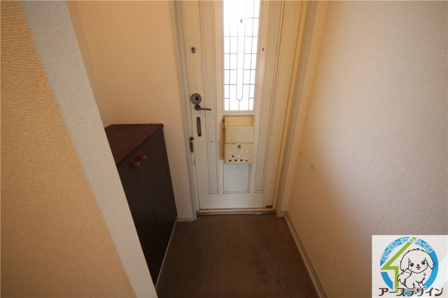 王塚公園ハイツの玄関