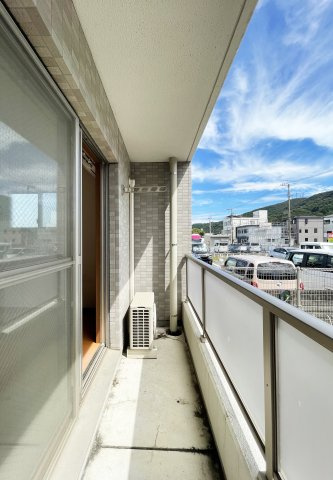 チェスターコート南佐古のバルコニー