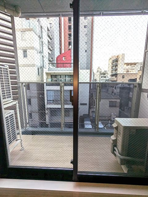 ONE ROOF RESIDENCE上野御徒町の設備|4F室内からの眺望です