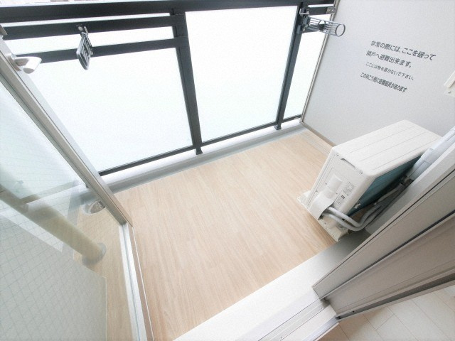 エスリードレジデンス大阪本町のバルコニー