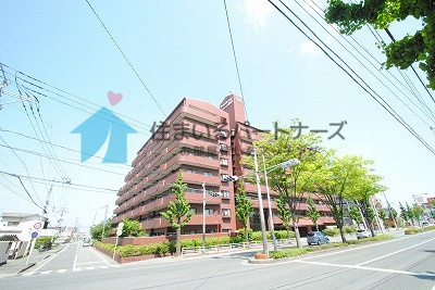 ライオンズマンションマキシム櫛原の外観|こちら、外観パースです