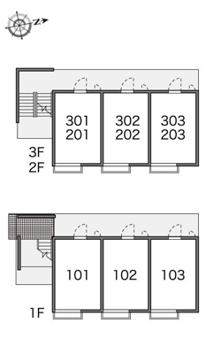【区画図】 | フラワーガーデン町屋