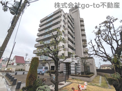 【外観】 | プレステージ魚住駅前III | ９階建最上階の2ＳLDKです♪