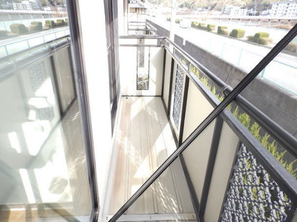 プレミール慶のバルコニー