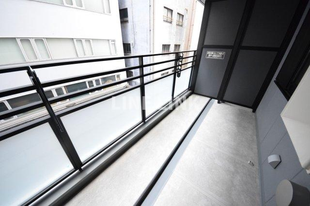 クレヴィアタワー御堂筋本町のバルコニー