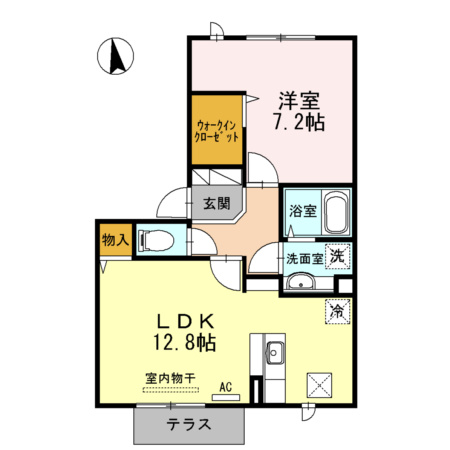 サンローザの間取り