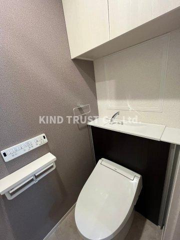 メゾン大淀のトイレ|ゆったりとした空間のトイレです